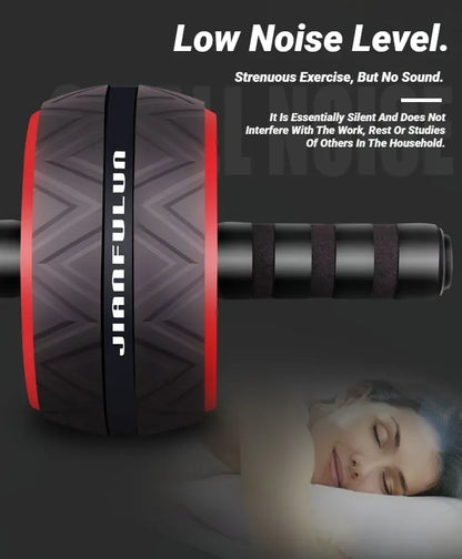 Ab Roller Wheel – Non-Slip Core Workout Equipment for Home Gym Training