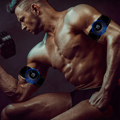 EMS Muscle Stimulator – Electric Massage Trainer for Abs, Arms, Legs & Back