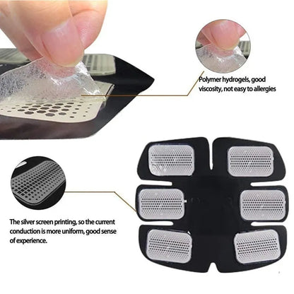 EMS Muscle Stimulator – Electric Massage Trainer for Abs, Arms, Legs & Back