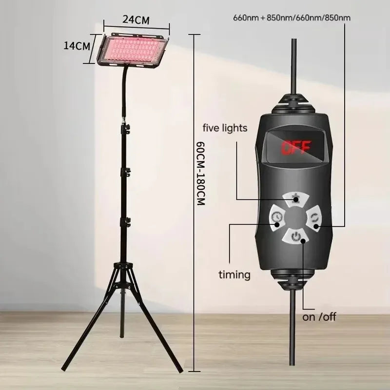 Red Light Therapy Lamp