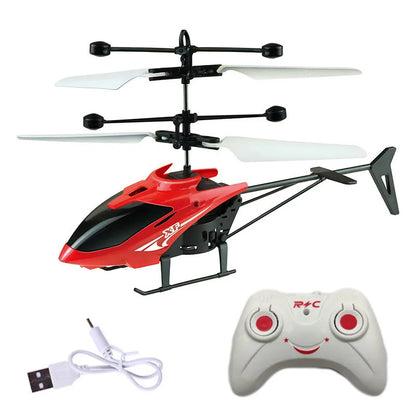 Mini RC Drone – Rechargeable Remote Control Helicopter with Safe Fall-Resistant Design