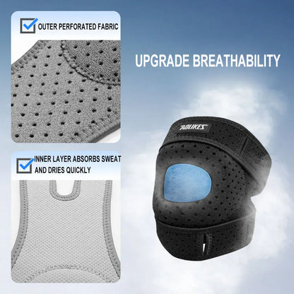 AOLIKES 1PCS Patella Knee Brace Patellar Tendon Support Strap with Gel Pad - Knee Pain,Arthritis,Tendonitis,Knee Stabilizer