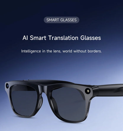 Smart Glasses with Camera – 100W HD Recording, High-Fidelity Audio & Wearable Tech