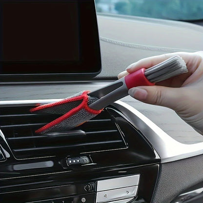 Car air conditioning vent cleaning brush