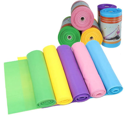 Yoga Tension Band Resistance Bands Yoga Gym Elastic Gum Strength Pilates Cross Fit Rubber Pull Band Gym Sports Exercise Band