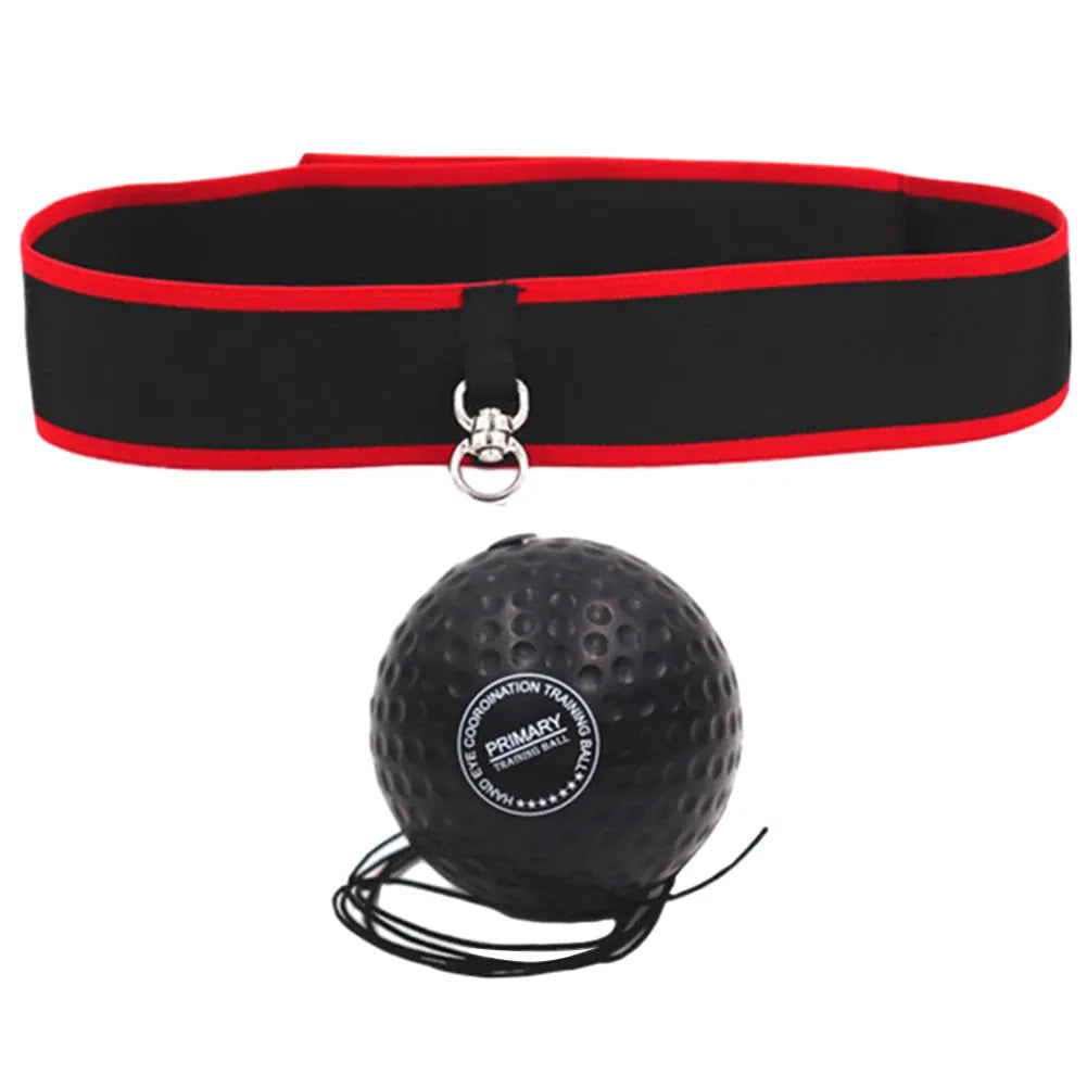 MMA Boxing Speed Ball Head-Mounted Pu Training Hand Eye Reaction Home Sandbag Fitness Equipment Gym Muay Thai Fighting Pressure