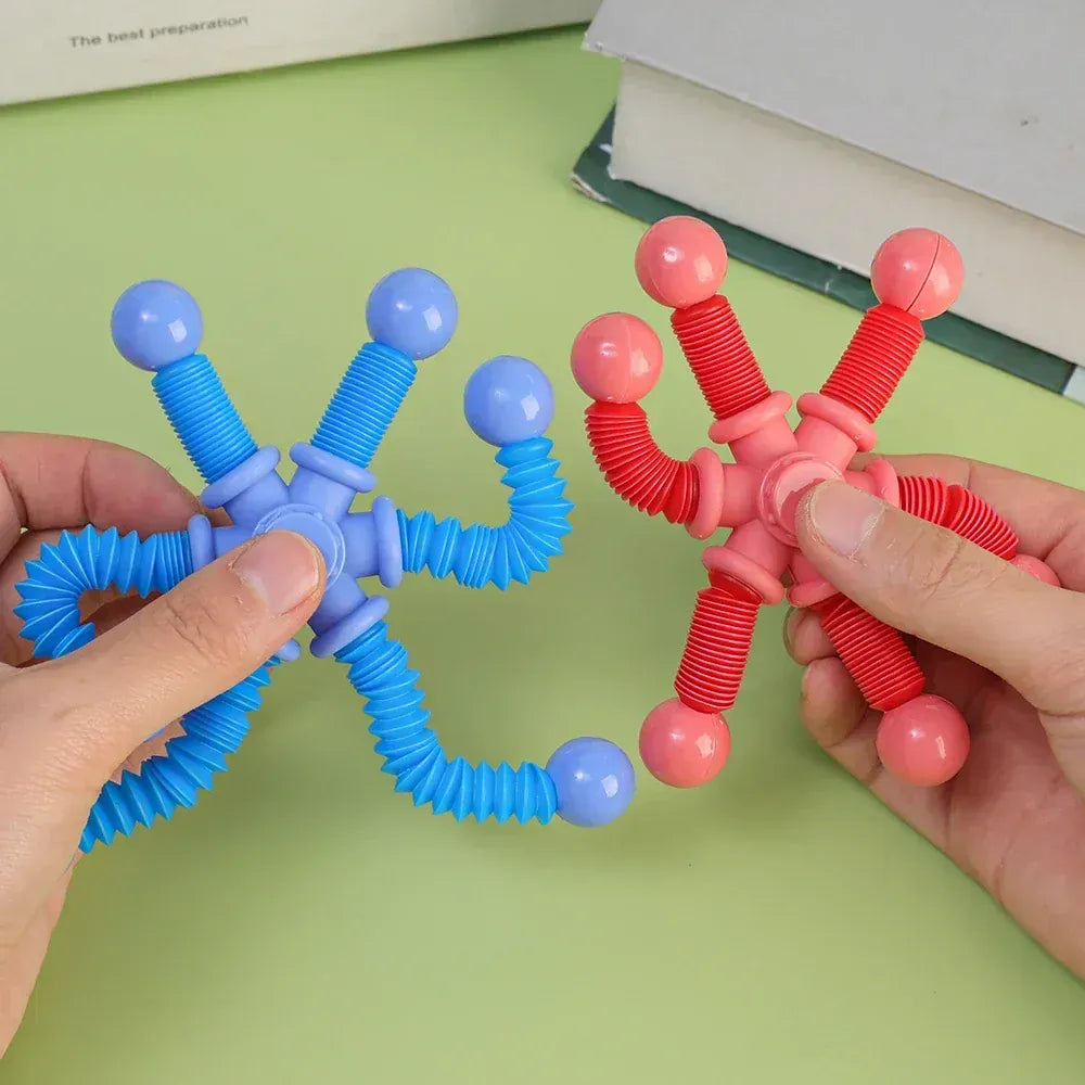 1pcs Fidget Spinner Toys Kids Pop Tube Sensory Toys Suction Cup Games Plastic Transformable Stress Relief Children Adult Gifts 1pcs Fidget Spinner Toys Kids Pop Tube Sensory Toys Suction Cup Games Plastic Transformable Stress Relief Children Adult Gifts