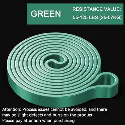 175-250LBS Yoga Multi-Purpose Thickened Heavy-Duty Elastic Band Fitness Training Resistance Stretching Band Thick Circle