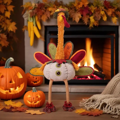 Thanksgiving Décor Turkey Plush Cute Stuffed Animal
