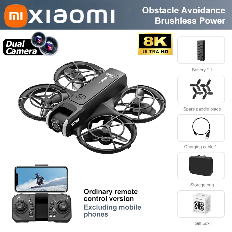 Xiaomi D2 Drone – 8K HD Aerial Camera with Intelligent Obstacle Avoidance
