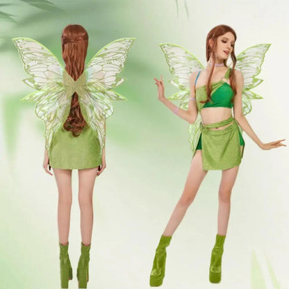 Sparkling Fairy & Angel Wings – Organza Costume Wings for Halloween, Dress-Up & Parties | 10 Colors