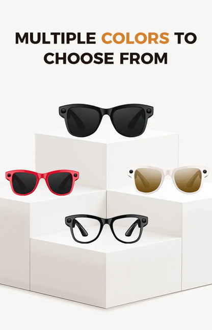 Smart AI Glasses – 8K Camera, Real-Time Translator & Photo/Video Recording Wearable