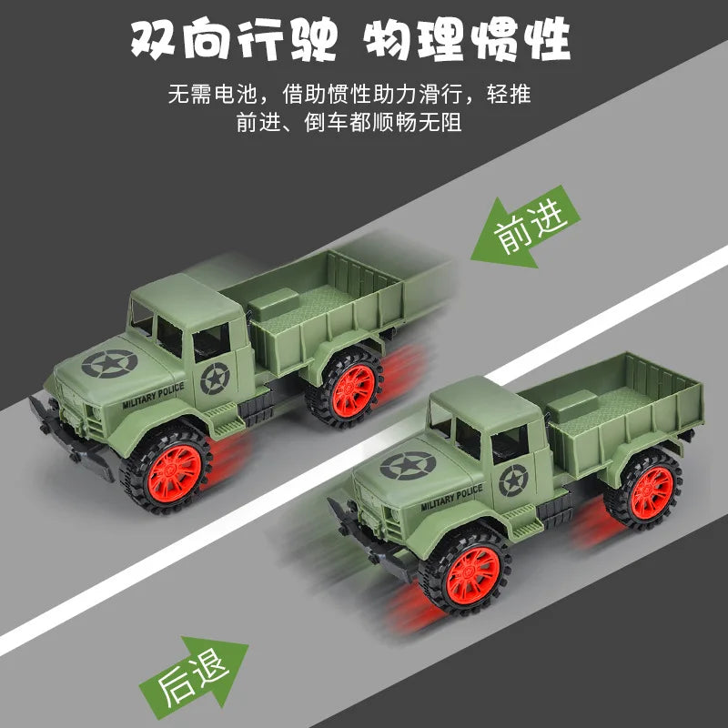 New Large Children's Military Truck