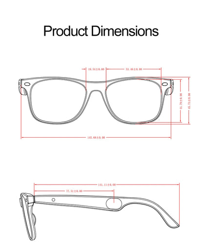 AI Smart Glasses – Real-Time Translation & Smart Wearable Tech for Men & Women