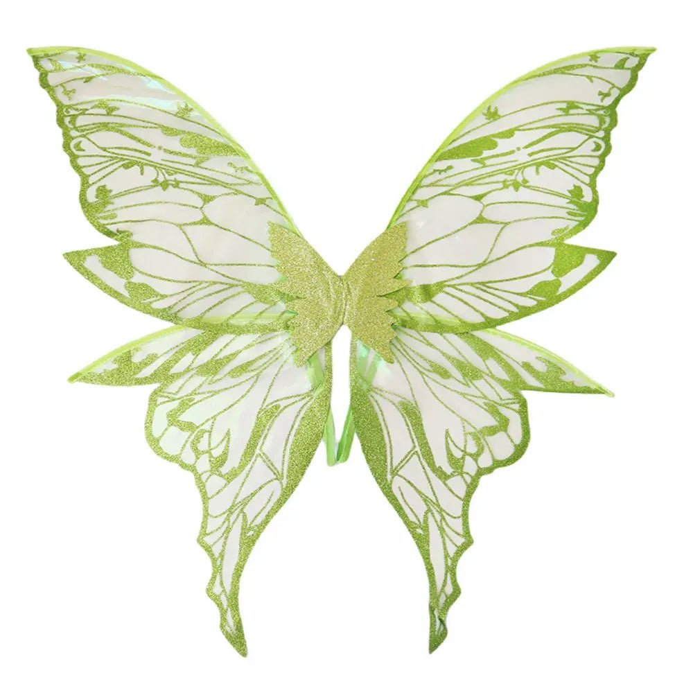 Sparkling Fairy & Angel Wings – Organza Costume Wings for Halloween, Dress-Up & Parties | 10 Colors