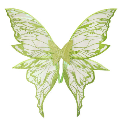 Sparkling Fairy & Angel Wings – Organza Costume Wings for Halloween, Dress-Up & Parties | 10 Colors