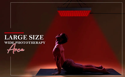 Red-Light-LED-Therapy-Panel - Infrared Red Light Therapy Lamp