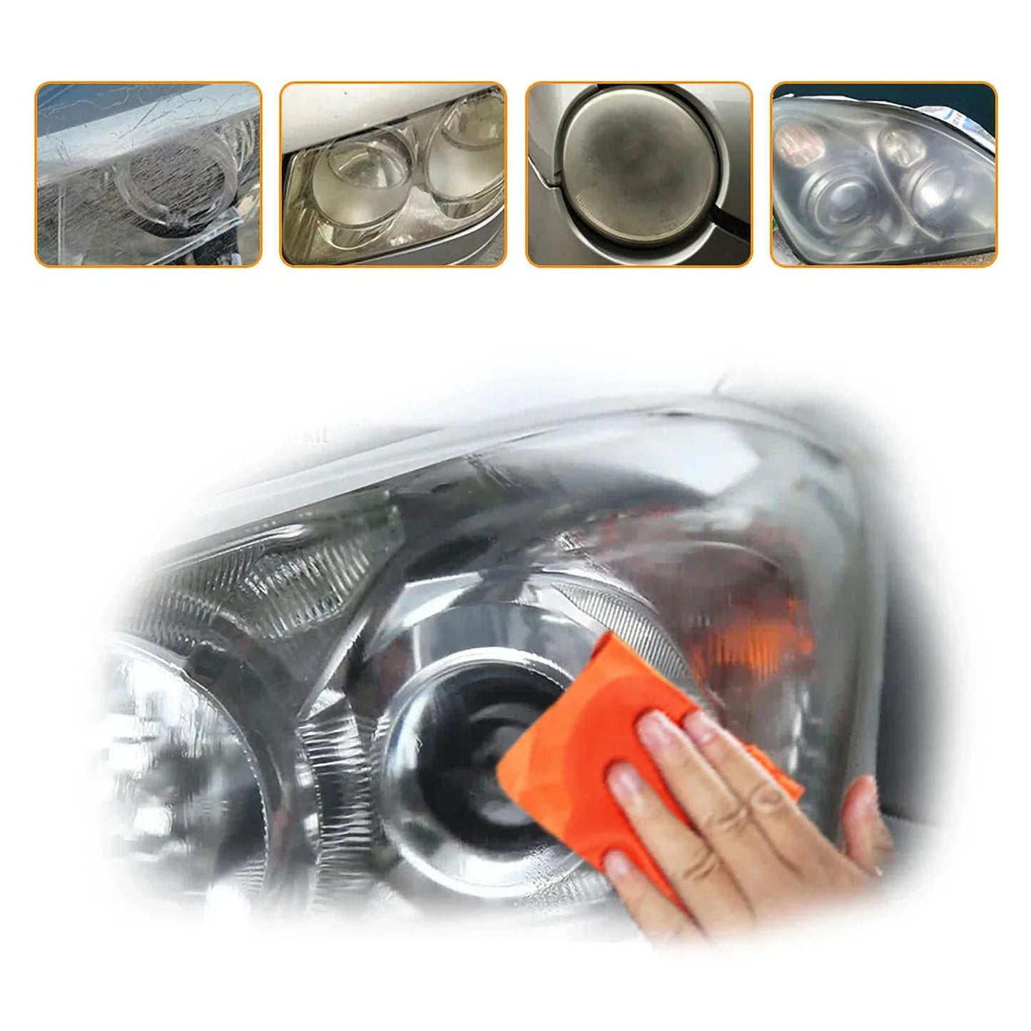 Car Headlight Restoration Kit