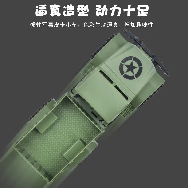 New Large Children's Military Truck