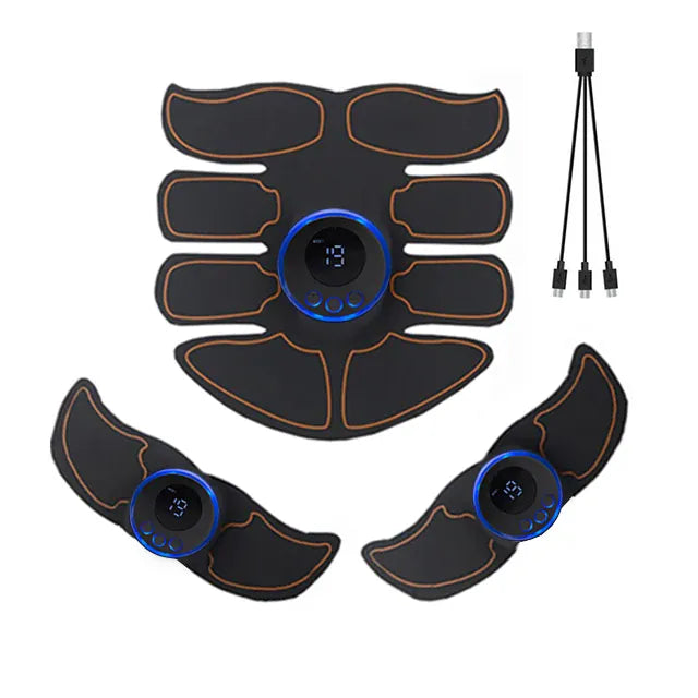EMS Muscle Stimulator – Electric Massage Trainer for Abs, Arms, Legs & Back