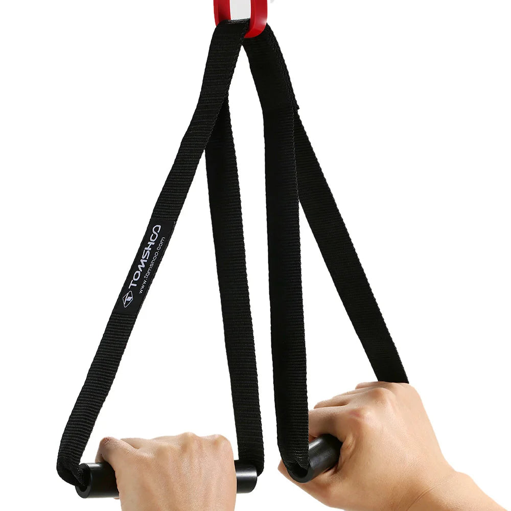 5 PCS Pull Up Assist Bands Set Resistance Loop Bands Powerlifting Exercise Stretch Bands with Door Anchor and Handles
