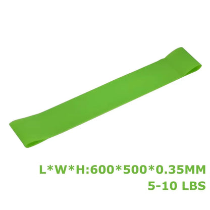 1/3/4Pcs Resistance Bands Yoga Band Fitness Exercise Training Hip Tension Band Leg Squat Dance Elastic Loop Stretch Band