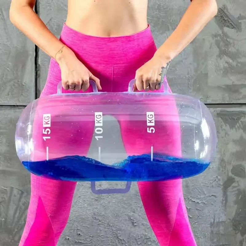 Water Power Bag – Portable Aqua Workout Bag for Strength & Stability Training