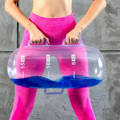 Water Power Bag – Portable Aqua Workout Bag for Strength & Stability Training