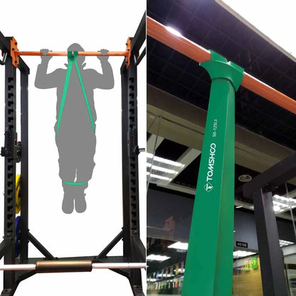5 PCS Pull Up Assist Bands Set Resistance Loop Bands Powerlifting Exercise Stretch Bands with Door Anchor and Handles