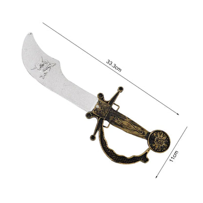 Pirate Party Decoration Kit – Hat, Pistol, Eye Patch & Costume Accessories Set