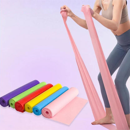 Yoga Tension Band Resistance Bands Yoga Gym Elastic Gum Strength Pilates Cross Fit Rubber Pull Band Gym Sports Exercise Band