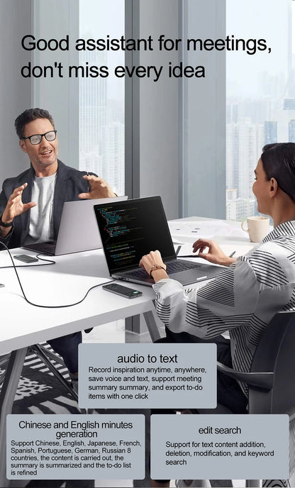 AI Smart Glasses – Real-Time Translation & Smart Wearable Tech for Men & Women