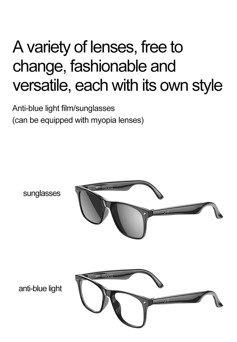 AI Smart Glasses – Real-Time Translation & Smart Wearable Tech for Men & Women