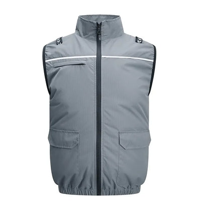 Hooded Cooling Vest USB Fan 5V 12V – Beat Summer Heat | Wahooly Hooded Cooling Vest with USB Fan – Beat the Heat Anywhere