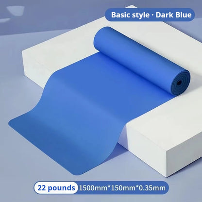 Yoga elastic band fitness women's hip lifting resistance band men's strength training stretching products auxiliary tension band