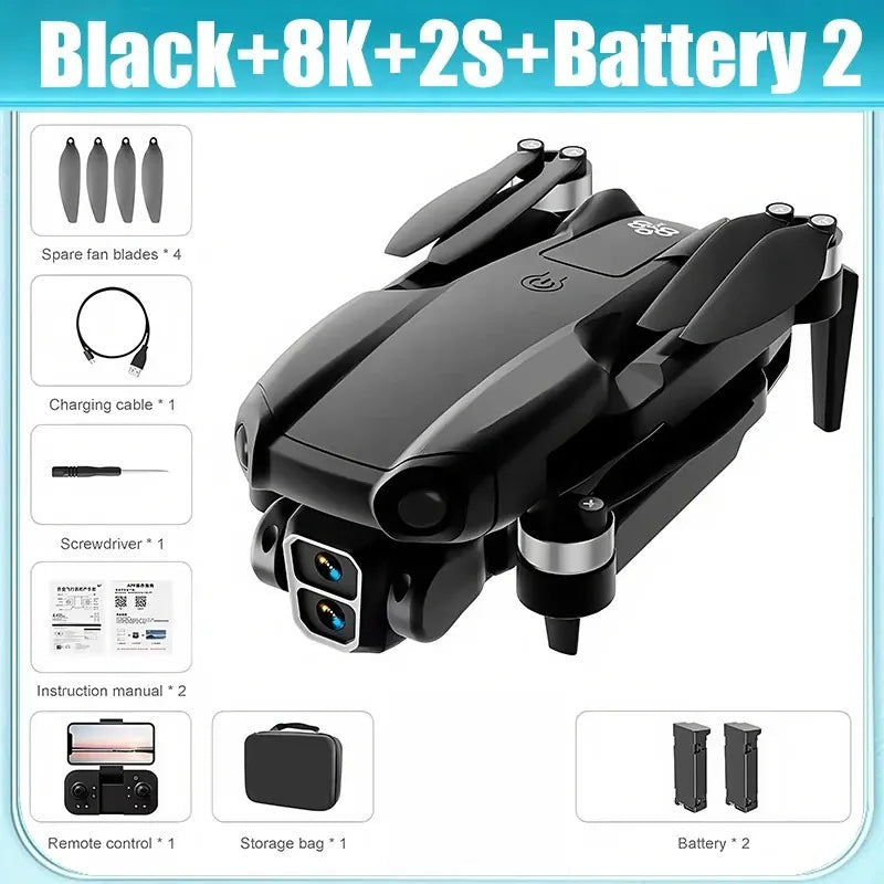 A888 Pro Drone – 4K/6K/8K Camera, Brushless Motor & Obstacle Avoidance | Wahooly A888 Pro Drone – 4K/6K/8K HD Camera, Brushless Motor & 3-Sided Obstacle Avoidance