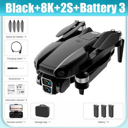 A888 Pro Drone – 4K/6K/8K Camera, Brushless Motor & Obstacle Avoidance | Wahooly A888 Pro Drone – 4K/6K/8K HD Camera, Brushless Motor & 3-Sided Obstacle Avoidance