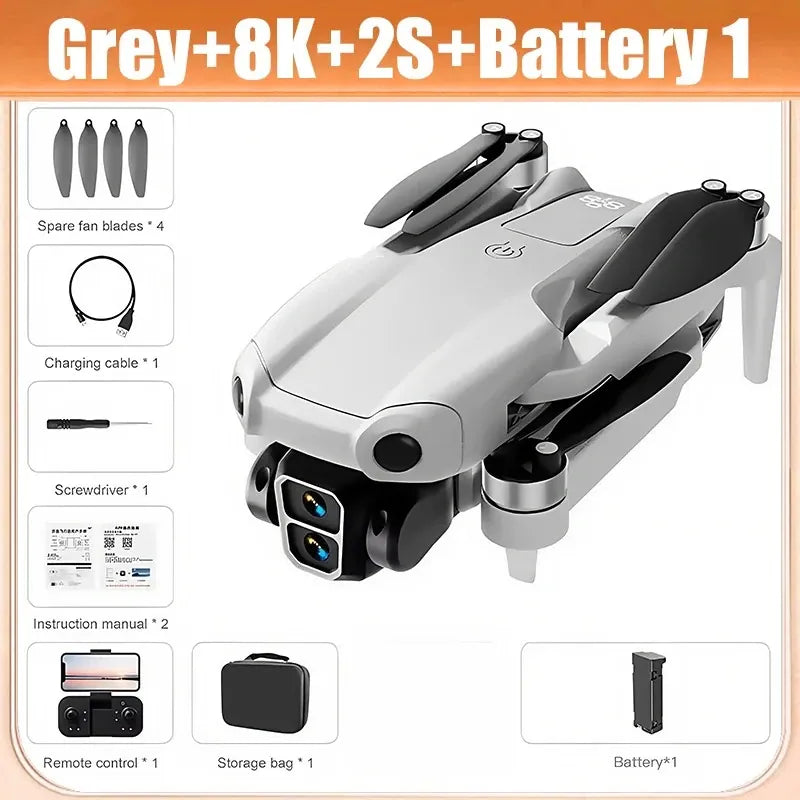 A888 Pro Drone – 4K/6K/8K Camera, Brushless Motor & Obstacle Avoidance | Wahooly A888 Pro Drone – 4K/6K/8K HD Camera, Brushless Motor & 3-Sided Obstacle Avoidance