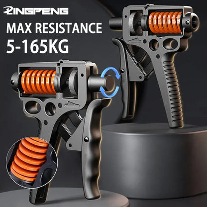 Adjustable Grip Exerciser, Unisex Portable Heavy Duty Hand Exerciser, Finger Rehabilitation Training Equipment Adjustable Grip Exerciser, Unisex Portable Heavy Duty Hand Exerciser, Finger Rehabilitation Training Equipment
