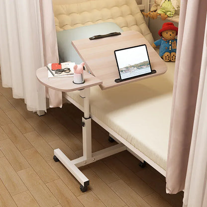 Adjustable Folding Laptop Desk Height 60–95cm | Wahooly Adjustable Laptop Desk — Foldable, Height-Adjustable Bedside & Home Office Table
