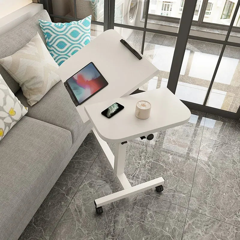 Adjustable Folding Laptop Desk Height 60–95cm | Wahooly Adjustable Laptop Desk — Foldable, Height-Adjustable Bedside & Home Office Table