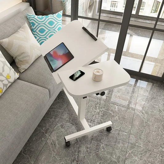 Adjustable Folding Laptop Desk Height 60–95cm | Wahooly Adjustable Laptop Desk — Foldable, Height-Adjustable Bedside & Home Office Table