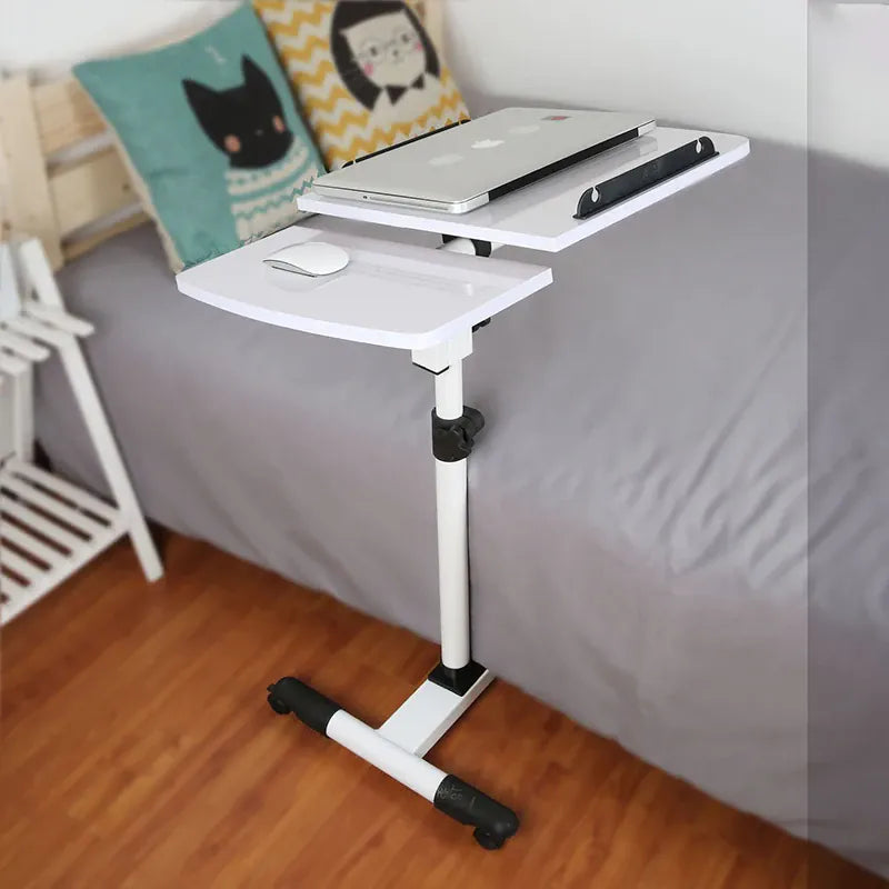 Adjustable Folding Laptop Desk Height 60–95cm | Wahooly Adjustable Laptop Desk — Foldable, Height-Adjustable Bedside & Home Office Table