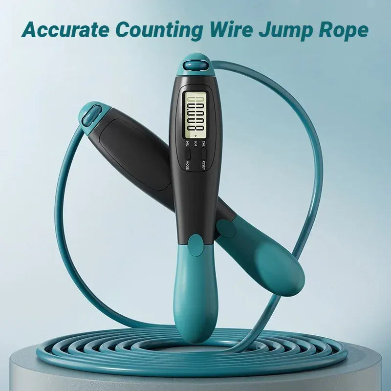 Adjustable Steel Jump Rope with Counter Adjustable Steel Jump Rope with Counter