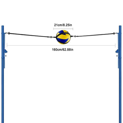 Adjustable Volleyball Training Equipment Aid Volleyball Trainer Elastic Belt for Beginners Setting Improves Serving Playing Adjustable Volleyball Training Equipment Aid Volleyball Trainer Elastic Belt for Beginners Setting Improves Serving Playing