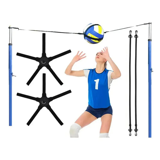 Adjustable Volleyball Training Equipment Aid Volleyball Trainer Elastic Belt for Beginners Setting Improves Serving Playing Adjustable Volleyball Training Equipment Aid Volleyball Trainer Elastic Belt for Beginners Setting Improves Serving Playing
