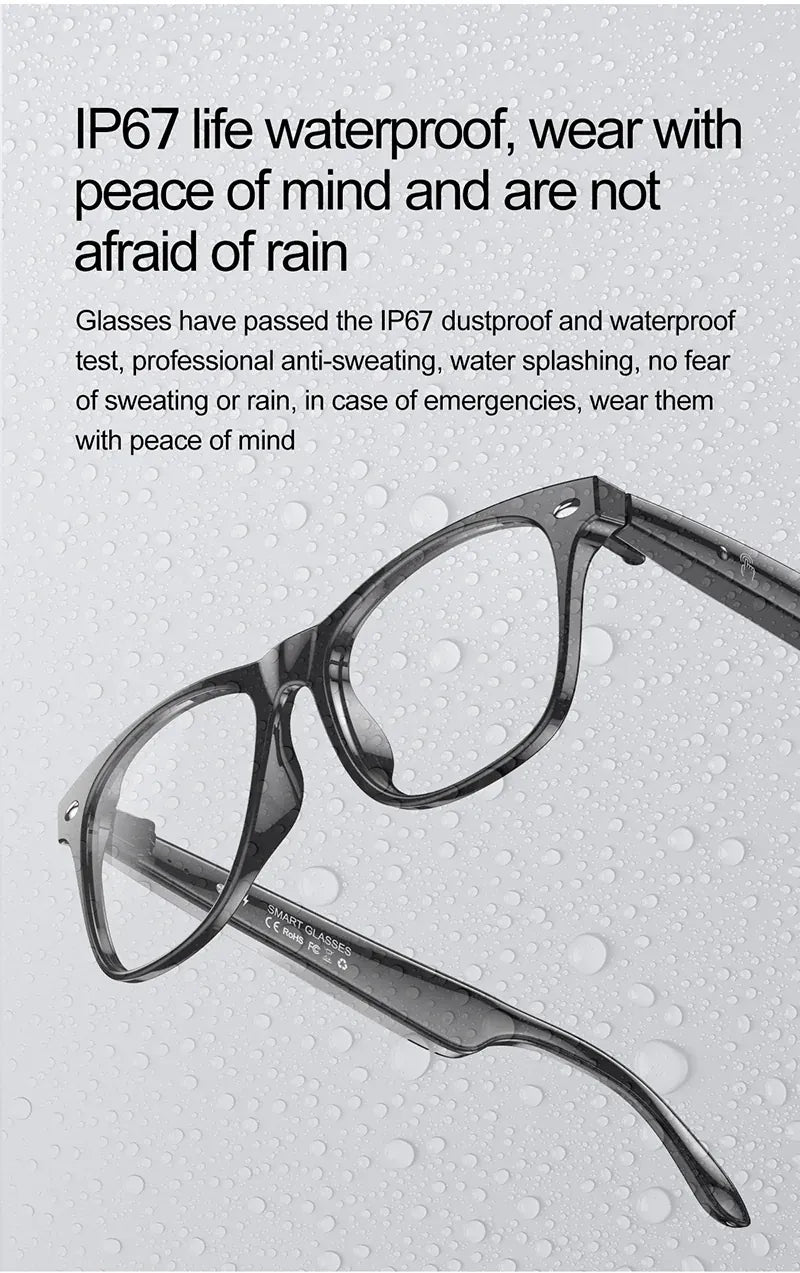 AI Smart Glasses – Real-Time Translation Smart Wearable Tech Eyewear AI Smart Glasses – Real-Time Translation & Smart Wearable Tech for Men & Women