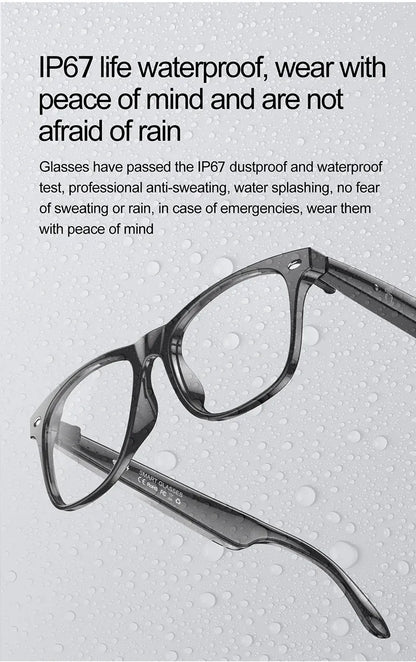 AI Smart Glasses – Real-Time Translation Smart Wearable Tech Eyewear AI Smart Glasses – Real-Time Translation & Smart Wearable Tech for Men & Women