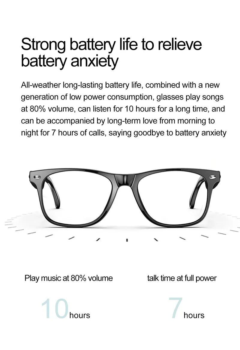 AI Smart Glasses – Real-Time Translation Smart Wearable Tech Eyewear AI Smart Glasses – Real-Time Translation & Smart Wearable Tech for Men & Women