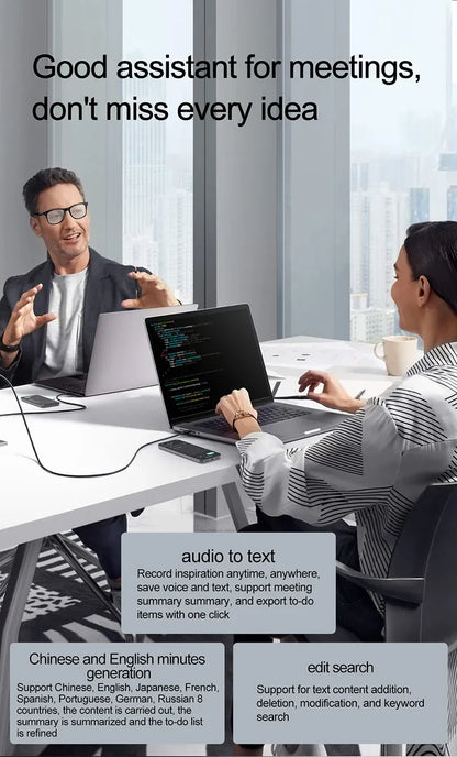 AI Smart Glasses – Real-Time Translation Smart Wearable Tech Eyewear AI Smart Glasses – Real-Time Translation & Smart Wearable Tech for Men & Women